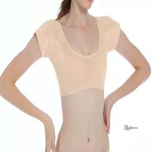 여성 흡수 캡나시 브라탑 여름 겨드랑이 U넥 메쉬 땀 땀흡수bcd478