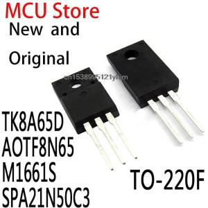10PCS TO-220F K8A65D 650V 8A TF8N65 M1661 16A 21N50C3 SPA21N50