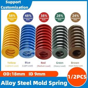 1/2PCS 나선형 스탬핑 스프링 코일 압축 트렁크 테일 게이트 트렁크 스트럿 지지대 리프트 바 용 압력 금형