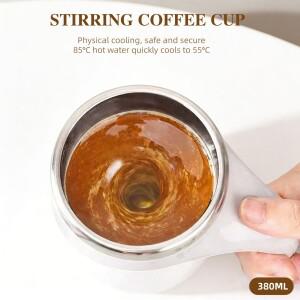 급속냉각 머그컵 304 스테인리스 보온병 우유컵 스마트 사무실 출퇴근용 USB 충전식 커피컵