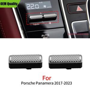 호환상품 2017-2024 포르쉐 파나메라 971용 자동차 앞뒤 에어컨 조절 스위치 버튼 노브 액세서리