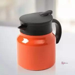 티웨어 차주전자 보온주전자 오렌지 750ml 이중진공yza495