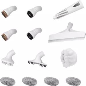 스팀 클리너 NB282C 황동 보닛 갭 나일론 매직 브러시 제트 노즐 및 스퀴지 걸레 부품 헤드용 13개 교체