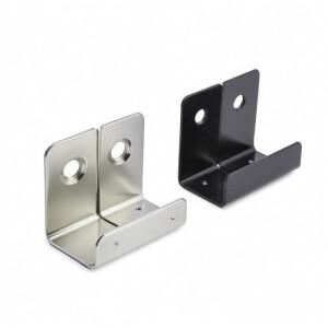 스테인리스 스틸 코드 월 그라운드 디스플레이 샘플 U자형 드라이 훅 고정 랙 패스너