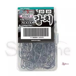 국산 낚시 갈치바늘 링바늘 벌크 ST 칼치 대용량mno448