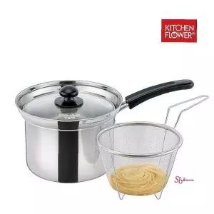 키친플라워 이유식 라면냄비 18cm 인덕션 멀티냄비def735