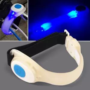 LED 라이트 밴드 파랑 안전 야광 팔 다리 가방 자전거 DqZ6+8psu