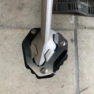 바이크 오토바이 액세서리 킥 스탠드 사이드 Tiger 1050 Sport 용 확대기 패드 2014 2020