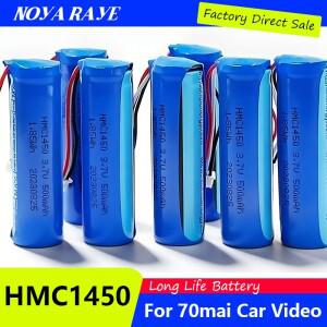 HMC1450 500mAh 3.7V 70mai 배터리 리튬 Hmc1450 대시캠 프로 차량용 비디오 레코더 교체용 DVR 액세서리