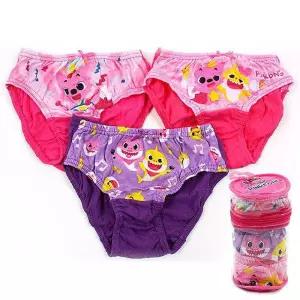 여아 3종세트 엄마상어 캐릭터 핑크퐁 팬티 택1 cde515