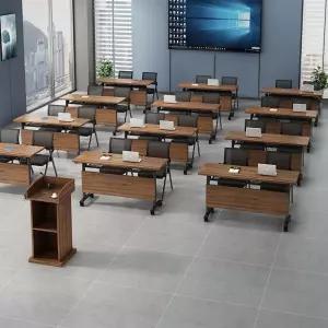 이동식 회의 테이블 연수용 면접 강의 세미나 접이식 사무용