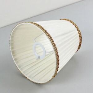 호환상품 황금 가장자리 벽 전등갓 장식 미니 소형 소형 테이블 램프 그늘 대량 에 보편적 적합 E14 구멍 3