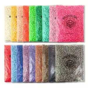 (글로벌이지) 이지 툭툭블럭 9mm 1kg 대용량 리필 18색