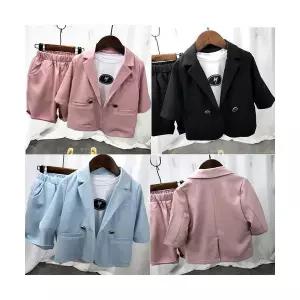 팜므 아기정장 유아 남아 아동 여름 더블 브레스트 결혼식 돌잔치 특별한날 코디정장세트설날