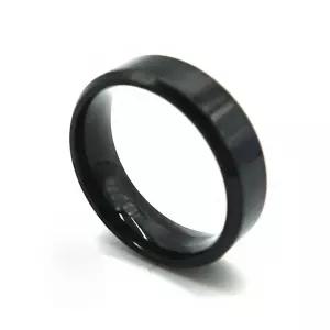블랙 써지컬스틸 티타늄반지 커플반지 남녀공용반지 악세사리반지