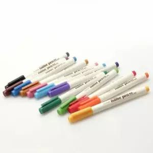 [문구/오피스] 컬러 네임펜 12색 둥근촉 마커 세트 학생용 색상펜 원형 펜 12색펜