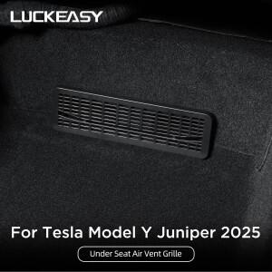 Tesla Model Y Juniper/Launch 2025 후면 열 공기 배출구 보호 커버 안티 블로킹 에어 벤트 그릴 액세서리
