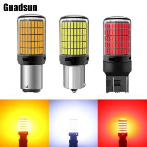 호환상품 Guadsun 1156 LED 3014 150SMD PY21W 방향 지시등 Canbus 오류 없음 T20 7440 전구 브레이크 램프