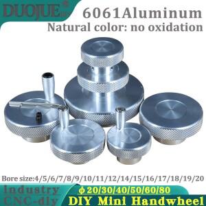 선반/밀러 손잡이 1Pcs 알루미늄 합금 미니 소형 핸드 휠 로커 핸들 DIY 액세서리
