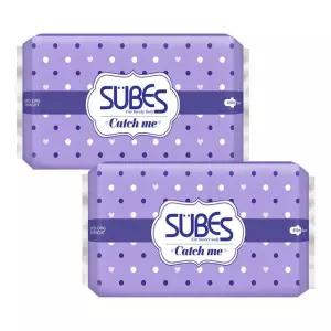 슈베스 캐치미 슬림 생리대 슈퍼롱오버나이트 6P x2팩