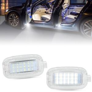 벤츠 호환 W169 W204 C207 W643 R230 C197 용 2개 LED 문풋웰 러기지 트렁크 라이트