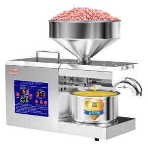 방앗간 가정용 기름짜는 스테인레스스틸 채유기 들기름 땅콩 착유기 기계 참기름 짜기