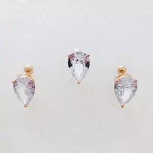 식스미 리버스 골드 써지컬 배꼽 피어싱 리얼빈티지 럭셔리스타일 모던유니크