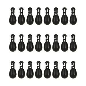 50pcs S/L 잉어 낚시 구슬 방법 피더 미끼 장비 라인 홀더 도구  변경