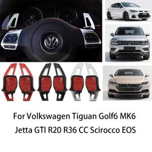 호환상품 폭스바겐 티구안 골프6 MK6 제타 GTI R20 R36 CC 시로코 EOS 용 자동차 스티어링 휠 DSG 시프트