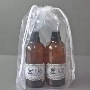 [JED] 복조리 양줄 비닐 파우치 증정품 복주머니 더스트백 일반형 투명