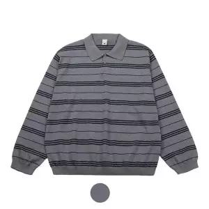 [NS홈쇼핑][모로엠] 간절기 단가라 스트라이프 헤비 카라니트 NUI-KAA-STKN[35846683]