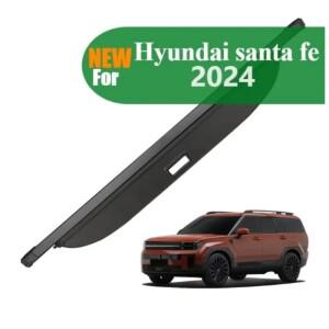 호환상품 현대 호환 싼타페 2024 액세서리 프라이버시 스크린 접이식 트렁크 보안 토너 커버 러기지 쉴드