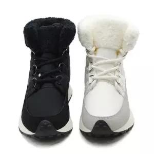 겨울신발 가벼운 방한부츠 생활방수 힐탑 여성방한화 보온 털신