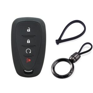 호환상품 Chevrolet Cruze Chevy Bolt EV 트랙스 스파크 말리부 XL 여름 실리콘 쉘 포브 케이스 자동차 키