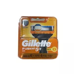 진동면도기 질레트 퓨전 파워 미세진동 면도날 4입
