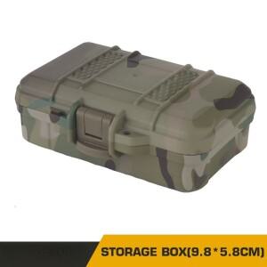 9.8x5.8cm 전술 장비 보관함 정리함 폼 내장 방압 충격 방지 컨테이너 박스 방진 밀폐 안전 드라이 케이스