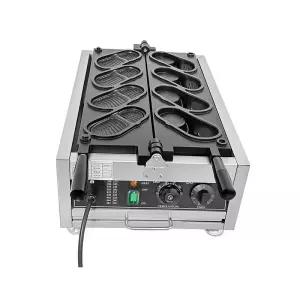 쿠킹탑 노점 간식 신발빵 기계 빵 전기식 전기 메이커 와플 빵기계 신양 4구 6구 카페