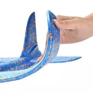 꾹상점2  총 비행기 led 슈팅 kc인증 에어글라이더 야외장난감 0409