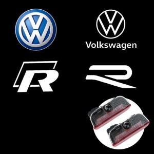 폭스바겐 R 라인 GTI 투아렉 7P 골프 5 6 7 제타 MK5 MK7 파사트 B6 B7 B8 B9 CC 티구안 LED 자동차 문 라