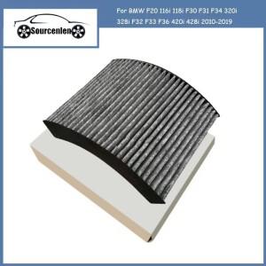 호환상품 엔진 캐빈 에어 필터 64119237554 1Pcs BMW 호환 호환 F20 116i F30 F31 F34 320i F32 F33 F36 20