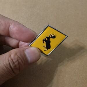 2.7x2.2cm 볼보 호환 프랜싱 무스 XC90 S90 S80 V90 V60 V40 S60 T6 배지 스티커