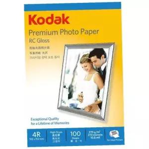 JMds 코닥 포토용지 고광택 사진용지 4x6 270g RC (100매) (5740 328) 잉크젯 프린터 전용