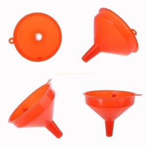 플라스틱 깔때기 가스 오일 연료 자동차 트럭 바이크 오토바이 충전 도구