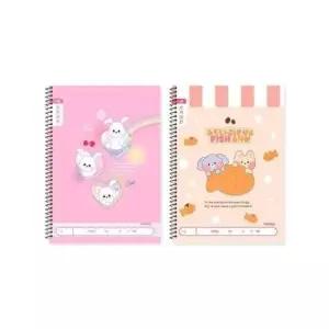 [문구/오피스] 공책 10칸 노트 스프링 세트 5권 필기 슬림 여아 용품 초등학교