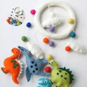 드리밍 펠트 모빌 핸드메이드 장난감 아기침대 유아용