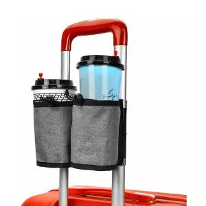 캐리어 손잡이 컵홀더 여행가방 음료수 물 보관 홀더 iON2+9zFM