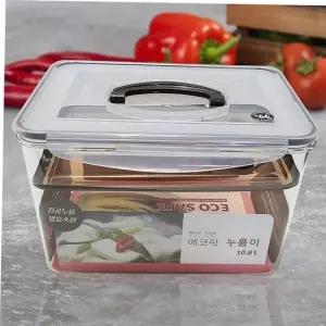 발효용기 손잡이발효숙성용기 식품저장통 10.8리터 김치보관용기 위생용기 누름포함