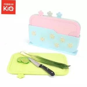 주방용품 위생도마 항균플라워4색도마 재료별도마 항균도마