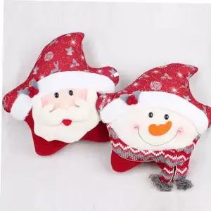 의자허리쿠션 TBZ 크리스마스 파티장식 인테리어 캐릭터쿠션 침대쿠션