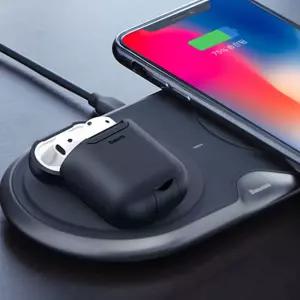 에어팟 듀오 에어팟 무선 충전 실리콘 케이스/보관함 hSi8+9QWb